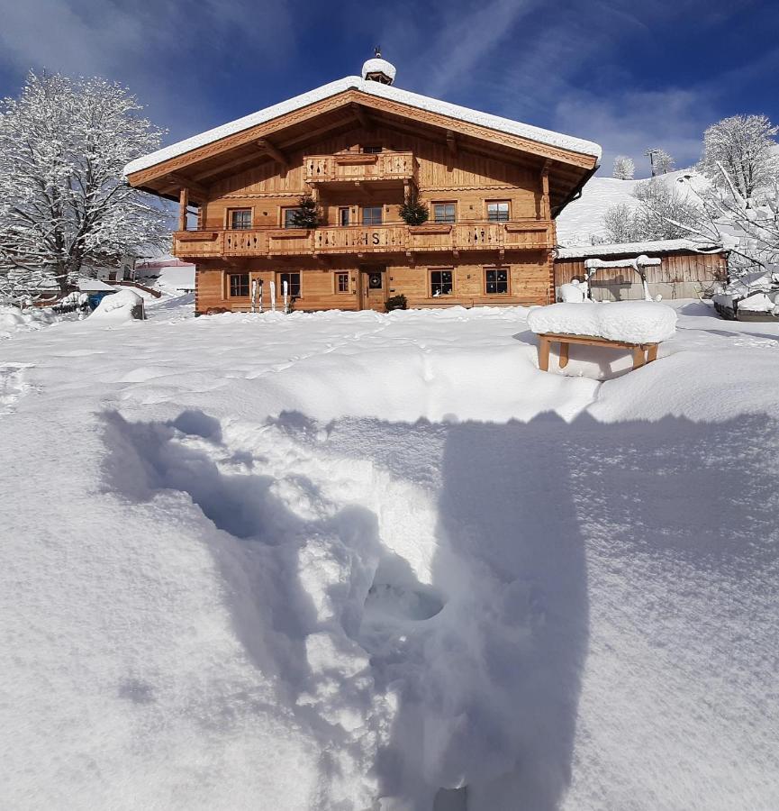 Bio-Bauernhof Hatzbauer Maria Alm am Steinernen Meer Buitenkant foto